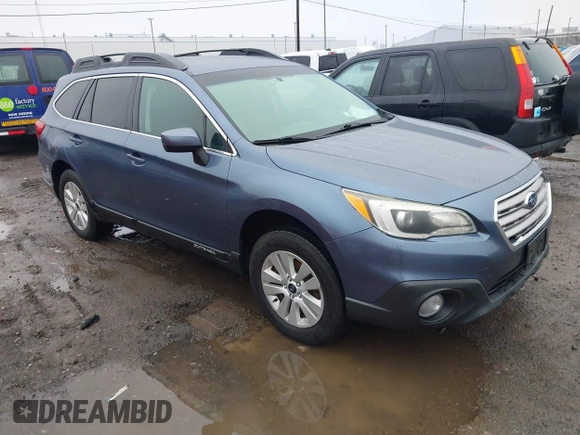 2016 Subaru Outback 2.5i Premium with VIN 4S4BSACC7G3282124, listed as a IAAI auction lot 42021614 with 123,116 mi miles. Bid and sale history available at carsss.com. Image 1.
