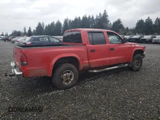 2000 Dodge Dakota Sport with VIN 1B7GG2AN8YS666541, listed as a Copart auction lot 86845794 with 232,639 mi miles and Salvage Title. Bid and sale history available at carsss.com. Image 3.