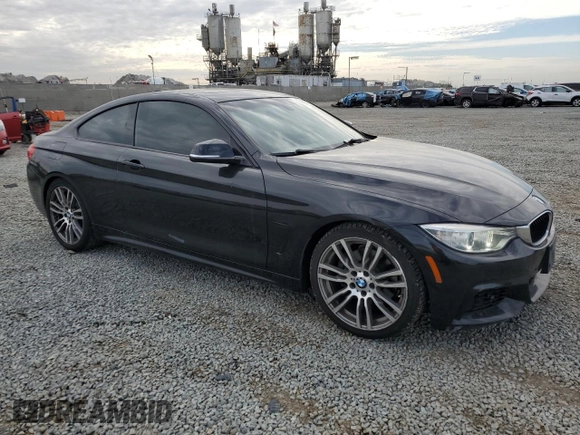 2015 BMW 4 Series 428i z VIN WBA3N7C55FK222137, wystawiony jako Copart lot #47128565 z przebiegiem 116 340 mil mil oraz Szkoda całkowita • Salvage title. Historia ofert i sprzedaży dostępna na DreamBid. Obrazek 4.