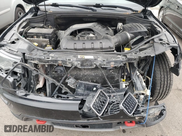 2017 Jeep Grand Cherokee Trailhawk with VIN 1C4RJFLT5HC692439, listed as a Copart auction lot 81093534 with 135,493 mi miles and Salvage title. Bid and sale history available at DreamBid. Image 11.