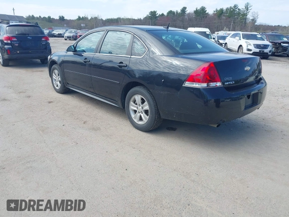 2012 Chevrolet Impala LS Retail with VIN 2G1WA5E36C1234992, listed as a IAAI auction lot 42094459 with 105,327 mi miles and . Bid and sale history available at DreamBid. Image 3.