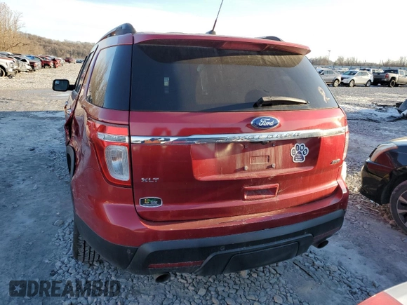 2011 Ford Explorer XLT with VIN 1FMHK8D88BGA38206, listed as a Copart auction lot 89359165 with 143,099 mi miles and Salvage Title. Bid and sale history available at carsss.com. Image 6.