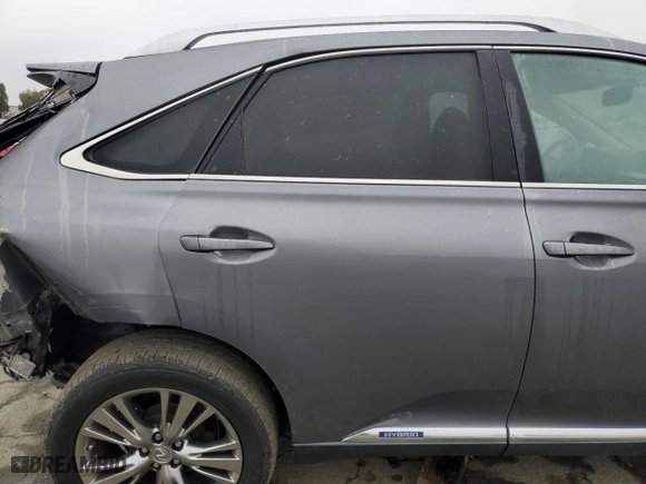 2013 Lexus RX 450h with VIN JTJBC1BA2D2058453, listed as a Copart auction lot 85990504 with 157,105 mi miles and Salvage Title. Bid and sale history available at carsss.com. Image 11.