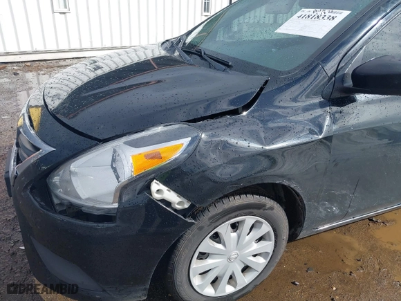 2019 Nissan Versa Sedan SV with VIN 3N1CN7AP6KL802709, listed as a IAAI auction lot 41818338 with 127,358 mi miles. Bid and sale history available at carsss.com. Image 17.