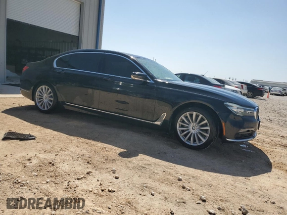 2016 BMW 7 Series 740i with VIN WBA7E2C54GG547029, listed as a Copart auction lot 49001355 with 109,385 mi miles and Clean Title. Bid and sale history available at carsss.com. Image 4.