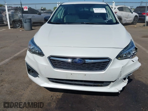 2018 Subaru Impreza with VIN 4S3GTAA64J3717886, listed as a IAAI auction lot 42572412 with 91,911 mi miles and . Bid and sale history available at DreamBid. Image 12.