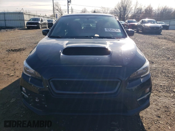2017 Subaru WRX Limited with VIN JF1VA1J64H9800518, listed as a Copart auction lot 82645294 with 75,601 mi miles and Salvage Title. Bid and sale history available at carsss.com. Image 5.
