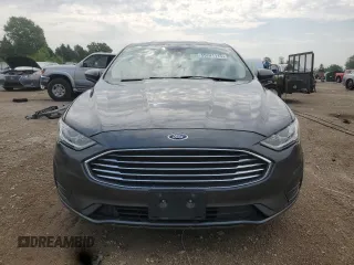 2020 Ford Fusion SE with VIN 3FA6P0T90LR247593, listed as a Copart auction lot 59741115 with 155,658 mi miles and Salvage title. Bid and sale history available at DreamBid. Image 5.
