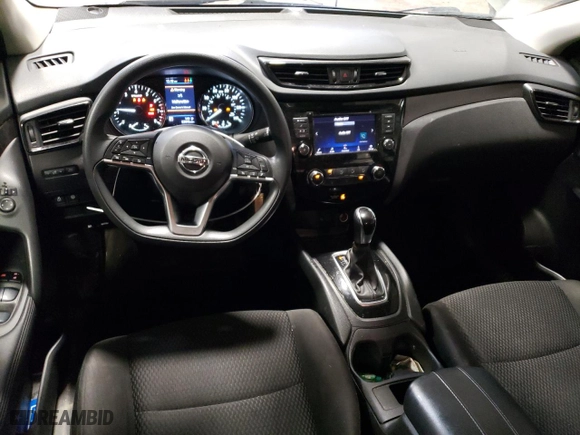 2020 Nissan Rogue Sport S with VIN JN1BJ1CV9LW544715, listed as a Copart auction lot 42587285 with 82,096 mi miles and Salvage Title. Bid and sale history available at carsss.com. Image 8.