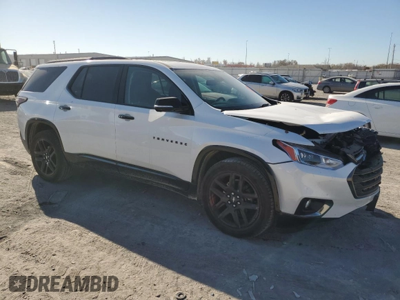 2020 Chevrolet Traverse Premier with VIN 1GNEVKKW4LJ169724, listed as a Copart auction lot 76308643 with 51,670 mi miles. Bid and sale history available at carsss.com. Image 4.
