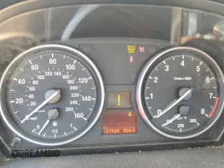 2007 BMW 3 Series 335i with VIN WBAVB73597P100774, listed as a Copart auction lot 56534604 with 157,586 mi miles and Salvage Title. Bid and sale history available at carsss.com. Image 9.