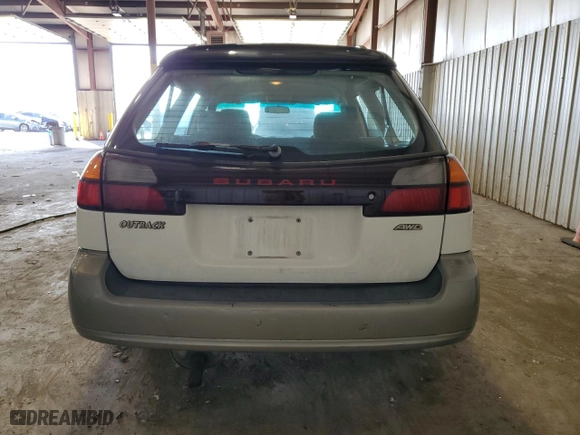 2001 Subaru Legacy Wagon Outback w/RL Equip with VIN 4S3BH675517609499, listed as a Copart auction lot 75260824 with 207,669 mi miles and Salvage Title. Bid and sale history available at carsss.com. Image 6.