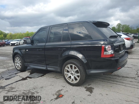 2013 Land Rover Range Rover Sport HSE Lux with VIN SALSK2D46DA777545, listed as a Copart auction lot 55845275 with 115,409 mi miles and Salvage Title. Bid and sale history available at DreamBid. Image 2.