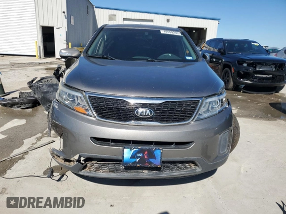2015 Kia Sorento LX with VIN 5XYKT3A62FG598650, listed as a Copart auction lot 49699295 with 52,988 mi miles and Salvage Title. Bid and sale history available at carsss.com. Image 5.