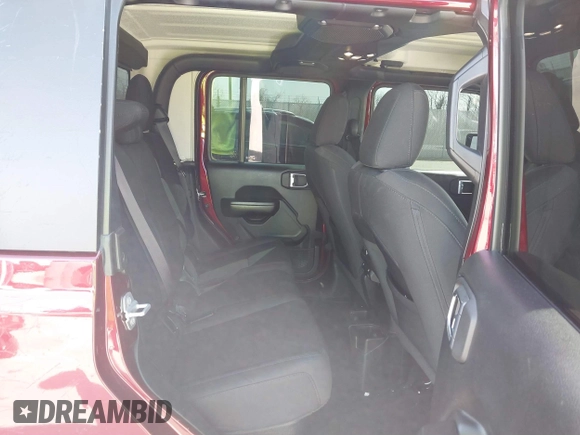 2021 Jeep Gladiator Willys z VIN 1C6HJTAG0ML536455, wystawiony jako IAAI lot #41702393 z przebiegiem 90 644 mil mil oraz . Historia ofert i sprzedaży dostępna na DreamBid. Obrazek 8.