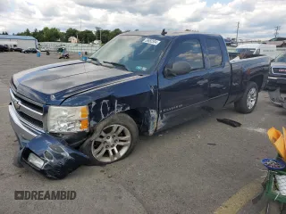 2007 Chevrolet Silverado 1500 LTZ with VIN 2GCEC19J971731507, listed as a Copart auction lot 68682554 with 0 mi miles and Salvage Title. Bid and sale history available at carsss.com. Image 1.