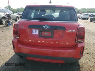 2022 MINI Countryman Cooper z VIN WMZ43BR03N3N71821, wystawiony jako Copart lot #62858615 z przebiegiem 67 534 mil mil oraz Szkoda całkowita • Salvage title. Historia ofert i sprzedaży dostępna na DreamBid. Obrazek 6.