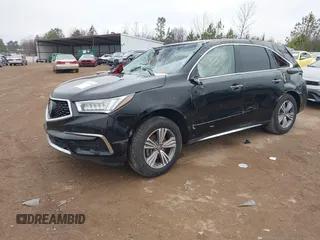 2020 Acura MDX with VIN 5J8YD3H39LL017701, listed as a IAAI auction lot 41486888 with 21,687 mi miles. Bid and sale history available at carsss.com. Image 2.