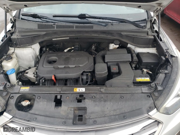2017 Hyundai Santa Fe Sport 2.4L with VIN 5XYZUDLB6HG412087, listed as a Copart auction lot 52124305 with 157,175 mi miles and Salvage Title. Bid and sale history available at carsss.com. Image 12.
