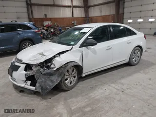 2014 Chevrolet Cruze LS with VIN 1G1PA5SG5E7207414, listed as a IAAI auction lot 41767277 with 220,195 mi miles. Bid and sale history available at carsss.com. Image 2.