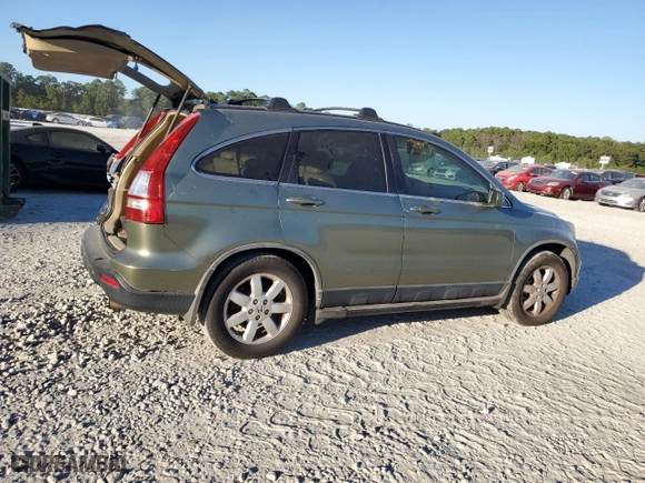 2007 Honda CR-V EX-L with VIN JHLRE48777C037754, listed as a Copart auction lot 75726874 with 176,290 mi miles and Salvage Title. Bid and sale history available at carsss.com. Image 3.