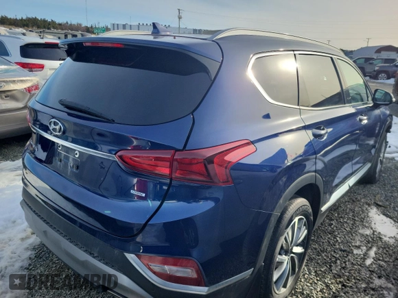 2020 Hyundai Santa Fe SEL with VIN 5NMS3CADXLH160622, listed as a Copart auction lot 71830452 with Not Provided miles. Bid and sale history available at carsss.com. Image 3.