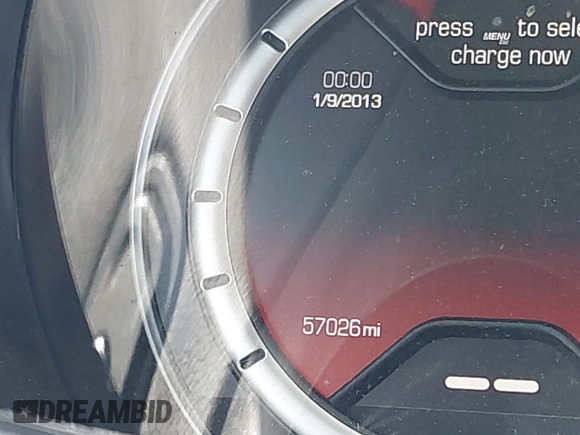 2014 FIAT 500e with VIN 3C3CFFGEXET172812, listed as a IAAI auction lot 41603973 with 57,026 mi miles. Bid and sale history available at carsss.com. Image 11.