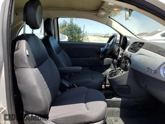 2012 FIAT 500 Pop with VIN 3C3CFFDR0CT366754, listed as a Copart auction lot 63065355 with 38,222 mi miles and Salvage title. Bid and sale history available at DreamBid. Image 10.