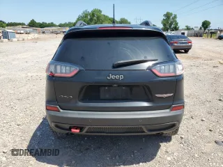 2019 Jeep Cherokee Trailhawk Elite with VIN 1C4PJMBN6KD275525, listed as a Copart auction lot 60636145 with 93,872 mi miles and Salvage title. Bid and sale history available at DreamBid. Image 6.