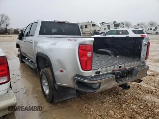 2022 Chevrolet Silverado 3500HD LT with VIN 1GC4YTE73NF267686, listed as a Copart auction lot 87634585 with 54,893 mi miles and Salvage Title. Bid and sale history available at carsss.com. Image 2.
