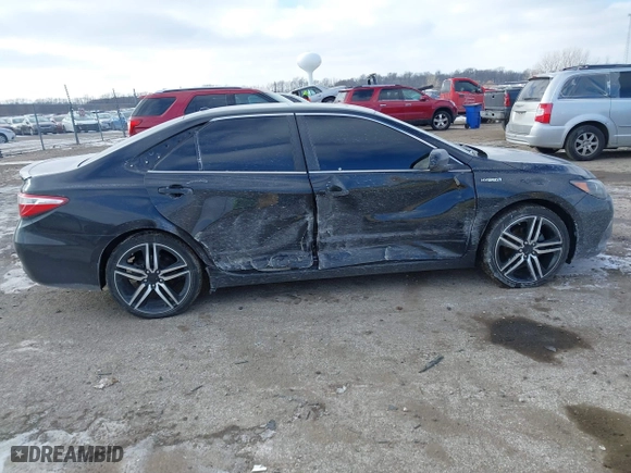 2015 Toyota Camry Hybrid LE with VIN 4T1BD1FK5FU166653, listed as a IAAI auction lot 41412963 with 105,428 mi miles. Bid and sale history available at carsss.com. Image 14.