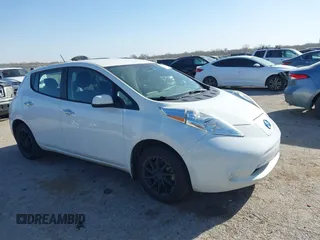 2015 Nissan LEAF S z VIN 1N4AZ0CP4FC314766, wystawiony jako IAAI lot #41827596 z przebiegiem 52 388 mil mil oraz . Historia ofert i sprzedaży dostępna na DreamBid. Obrazek 1.
