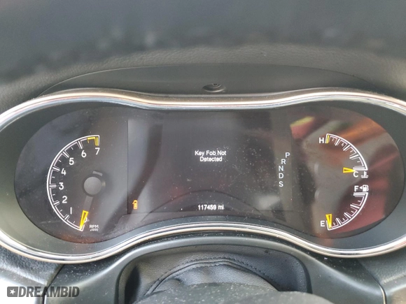 2015 Jeep Grand Cherokee Altitude with VIN 1C4RJFAG2FC129805, listed as a Copart auction lot 44024214 with 117,459 mi miles and Salvage Title. Bid and sale history available at carsss.com. Image 9.