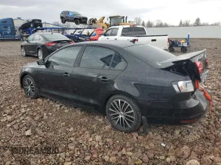 2015 Volkswagen Jetta Sport with VIN 3VWB17AJ2FM216375, listed as a Copart auction lot 51406975 with 148,496 mi miles and Salvage title. Bid and sale history available at DreamBid. Image 2.