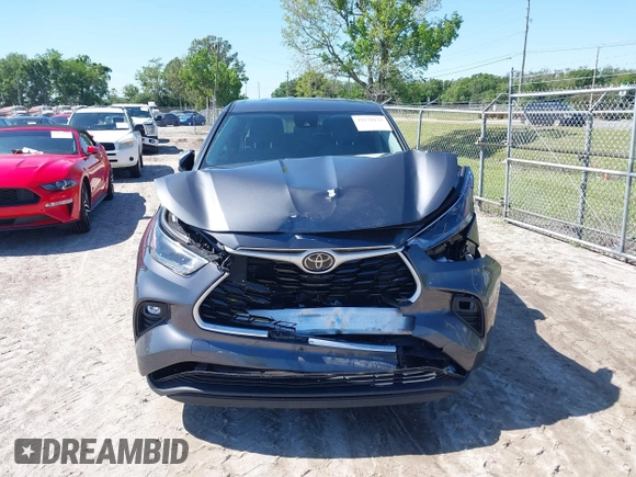 2021 Toyota Highlander L with VIN 5TDZZRAH3MS034975, listed as a IAAI auction lot 39170135 with 86,052 mi miles and . Bid and sale history available at DreamBid. Image 12.
