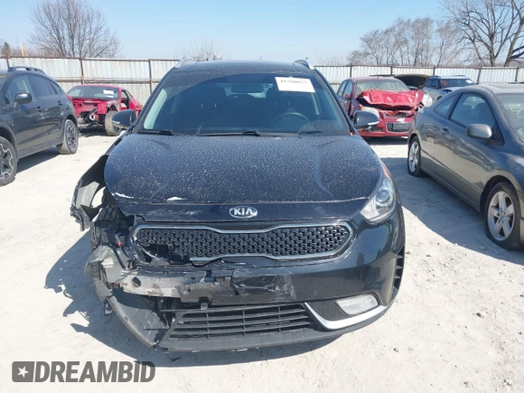 2017 Kia Niro Touring with VIN KNDCE3LC5H5080240, listed as a IAAI auction lot 41760023 with 78,294 mi miles. Bid and sale history available at carsss.com. Image 12.