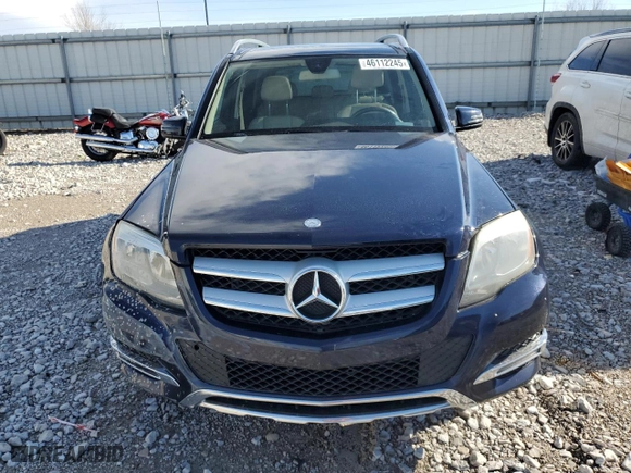 2014 Mercedes-Benz GLK-Class GLK 350 with VIN WDCGG8JB3EG306028, listed as a Copart auction lot 46112245 with 182,606 mi miles and Salvage Title. Bid and sale history available at carsss.com. Image 5.