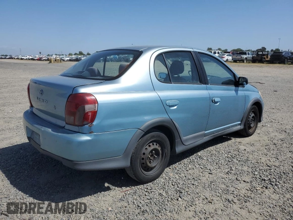 2001 Toyota ECHO with VIN JTDBT123510135005, listed as a Copart auction lot 53647015 with 161,788 mi miles and Non Repairable. Bid and sale history available at DreamBid. Image 3.
