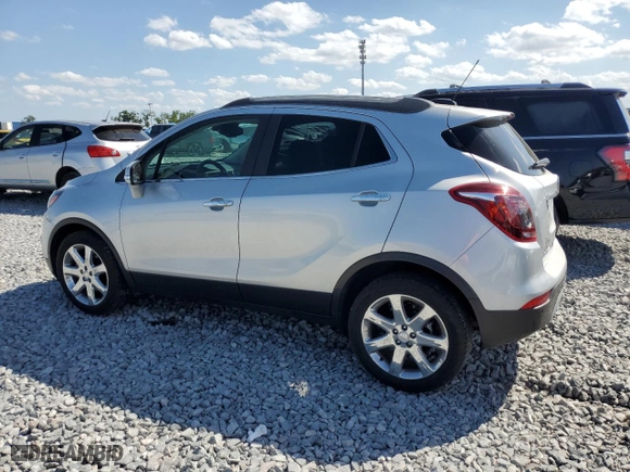 2017 Buick Encore Premium with VIN KL4CJDSB8HB026775, listed as a Copart auction lot 50061195 with 57,279 mi miles and Salvage Title. Bid and sale history available at carsss.com. Image 2.