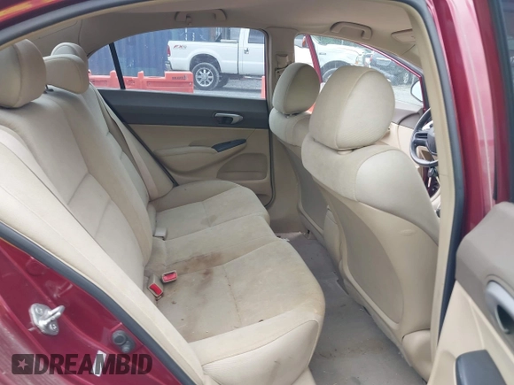 2008 Honda Civic LX with VIN 1HGFA16598L040461, listed as a IAAI auction lot 42196719 with 234,674 mi miles and . Bid and sale history available at DreamBid. Image 8.