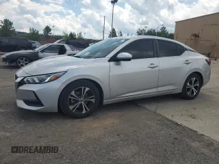 2021 Nissan Sentra SV z VIN 3N1AB8CV9MY223432, wystawiony jako Copart lot #56841635 z przebiegiem 90 977 mil mil oraz Szkoda całkowita • Salvage title. Historia ofert i sprzedaży dostępna na DreamBid. Obrazek 1.