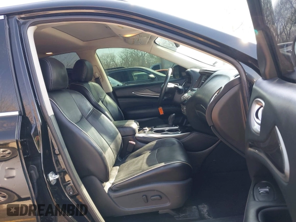 2017 Infiniti QX60 with VIN 5N1DL0MN7HC561106, listed as a IAAI auction lot 41768919 with 112,377 mi miles. Bid and sale history available at carsss.com. Image 5.