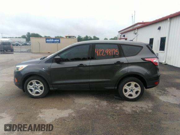 2017 Ford Escape S with VIN 1FMCU0F76HUD71802, listed as a IAAI auction lot 42248175 with Not provided miles and . Bid and sale history available at DreamBid. Image 14.