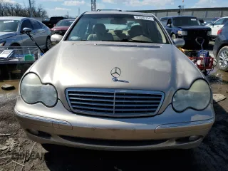 2003 Mercedes-Benz C 240 with VIN WDBRF61JX3E013411, listed as a Copart auction lot 47360734 with 213,190 mi miles and Clean Title. Bid and sale history available at carsss.com. Image 5.