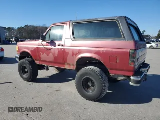 1989 Ford Bronco XL with VIN 1FMEU15N3KLB14186, listed as a Copart auction lot 41704835 with 70,693 mi miles and Clean Title. Bid and sale history available at carsss.com. Image 2.
