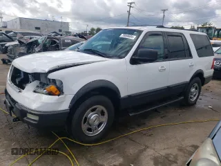 2003 Ford Expedition Special Service z VIN 1FMPU16L63LC45698, wystawiony jako Copart lot #70058684 z przebiegiem 163 798 mil mil oraz Szkoda całkowita • Salvage title. Historia ofert i sprzedaży dostępna na DreamBid. Obrazek 1.