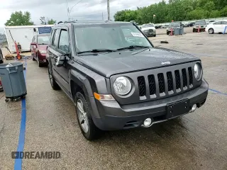 2017 Jeep Patriot High Altitude with VIN 1C4NJRFB5HD107873, listed as a Copart auction lot 61496695 with 106,391 mi miles and Salvage title. Bid and sale history available at DreamBid. Image 13.