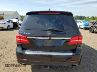 2019 Mercedes-Benz GLS 550 with VIN 4JGDF7DE7KB207583, listed as a Copart auction lot 61720464 with 76,040 mi miles and Salvage Title. Bid and sale history available at DreamBid. Image 6.