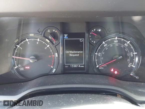 2020 Toyota 4Runner SR5 with VIN JTEZU5JR0L5214205, listed as a IAAI auction lot 42056527 with 159,814 mi miles and . Bid and sale history available at DreamBid. Image 7.