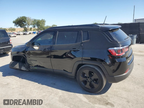 2020 Jeep Compass Latitude with VIN 3C4NJCBB1LT236568, listed as a Copart auction lot 53021825 with 65,114 mi miles and Salvage Title. Bid and sale history available at carsss.com. Image 2.